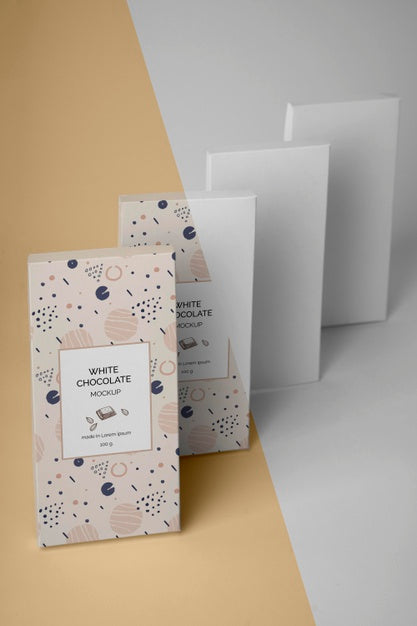 Free Chocolate Packaging Mockup Psd