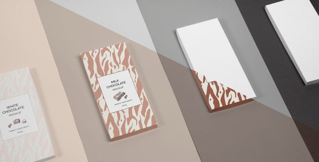 Free Chocolate Packaging Mockup Psd