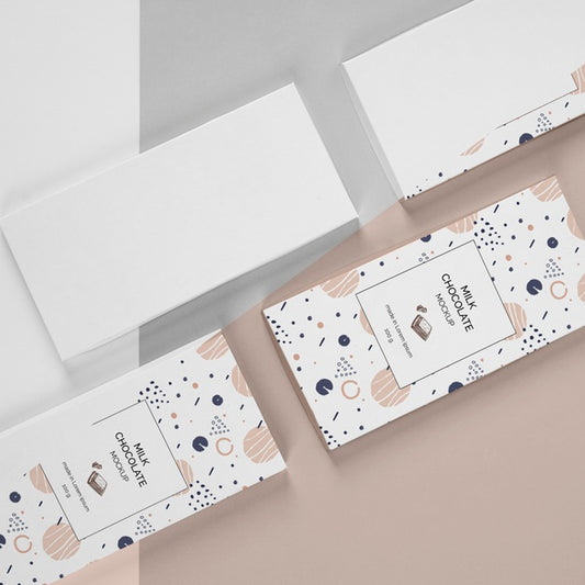 Free Chocolate Packaging Mockup Psd