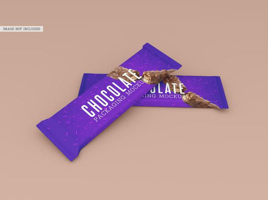 Free Chocolate Packaging Mockup Psd