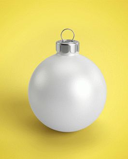 Free Christmas Ball Mockups