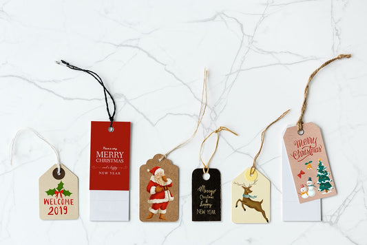 Free Christmas Holiday Greeting Design Mockup