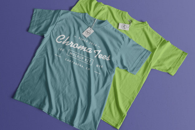 Free Chromatees Tshirt Mockup Psd