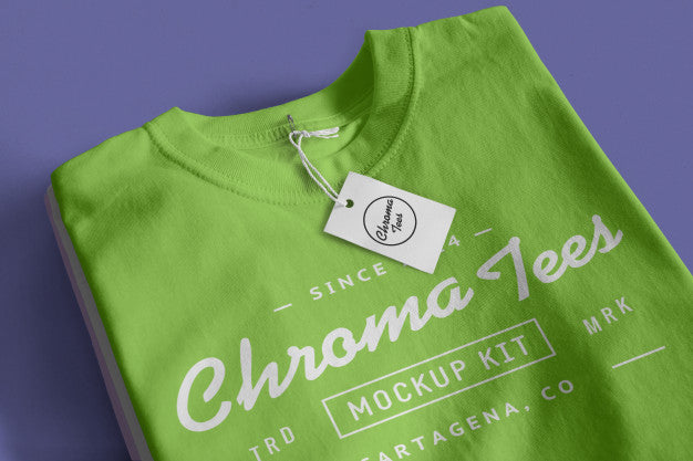 Free Chromatees Tshirt Mockup Psd