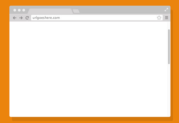 Free Chrome Browser Psd Mockup #3