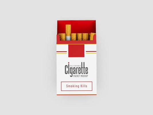 Free Cigarette Package Mockup Psd