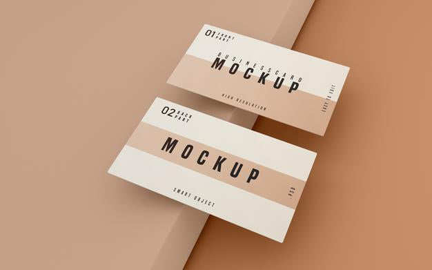 Free Clean Business Card Psd Mockup Design Psd