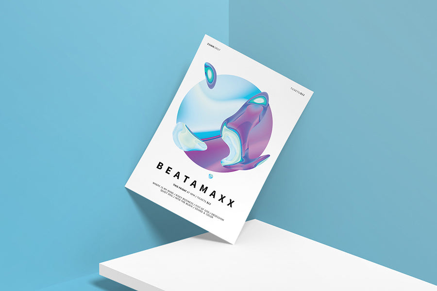 Free Clean Flyer Mockup