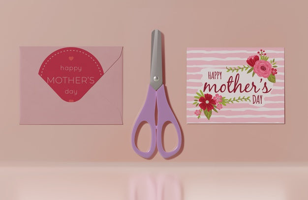 Free Close-Up Mothers Day Greeting Card Psd