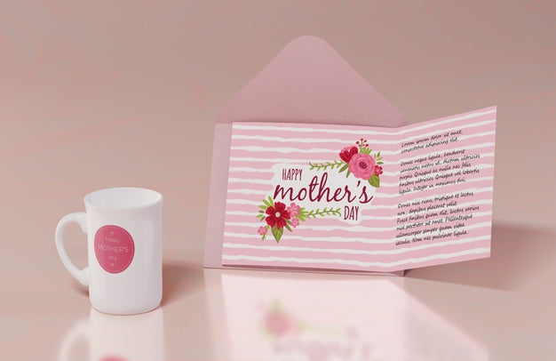 Free Close-Up Mothers Day Greeting Card Psd