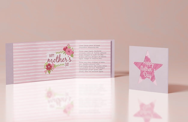 Free Close-Up Mothers Day Greeting Card Psd