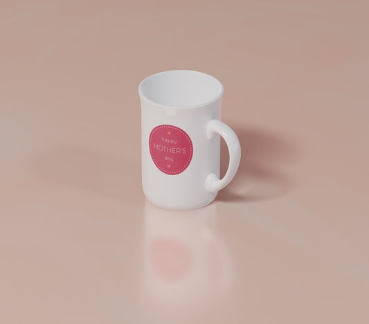 Free Close-Up Mothers Day Mug Psd