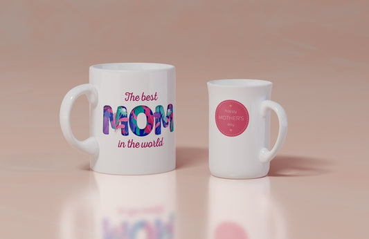 Free Close-Up Mothers Day Mug Psd