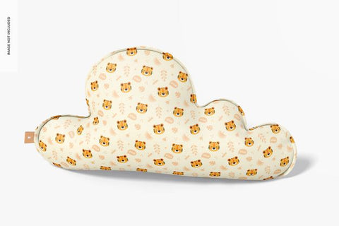 Free Cloud Pillow Mockup Psd