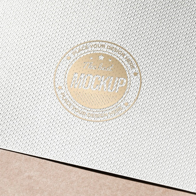 Free Coarse Business Card Paper Mock-Up Psd