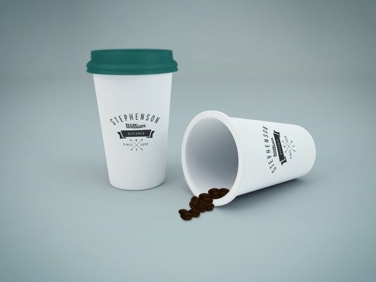 Free Coffee Cup Psd Mockup