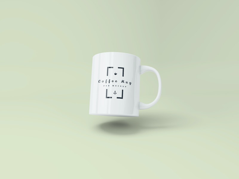 Free Coffee Mug Psd Mockup