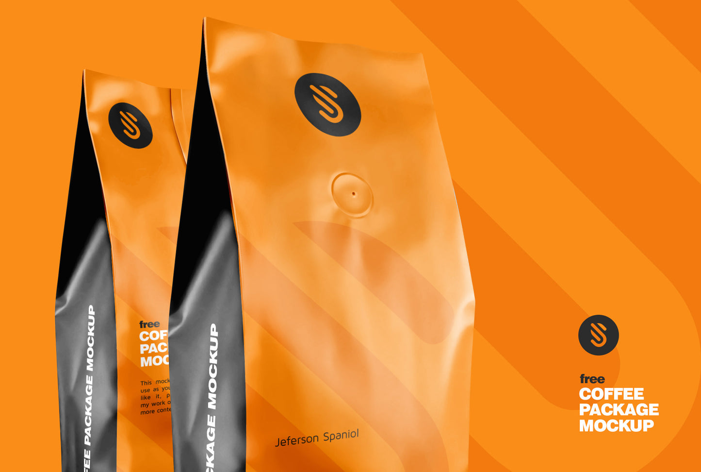 Free Coffee Package Mockup