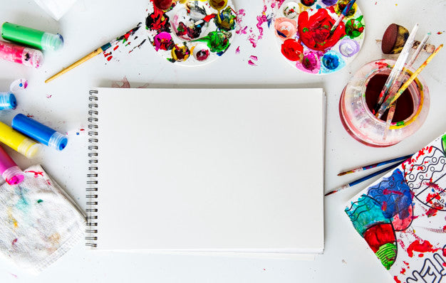 Free Color Painting Is An Art To Mix Color Psd