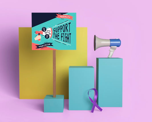 Free Colorful Girl Power Assortment Psd