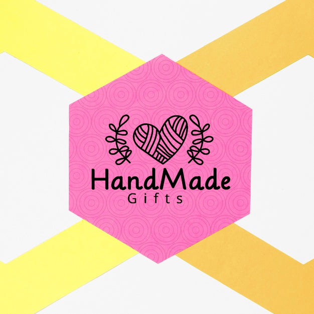 Free Colorful Handmade Frame With Mock-Up Psd