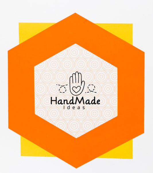 Free Colorful Handmade Frame With Mock-Up Psd