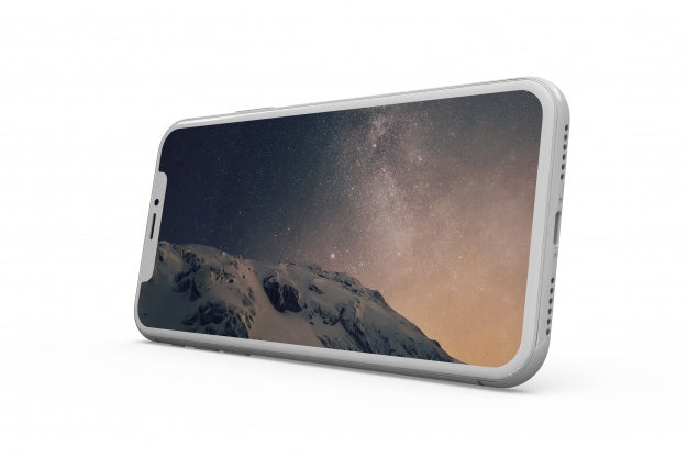 Free Colorful Smarphone Mockup Psd