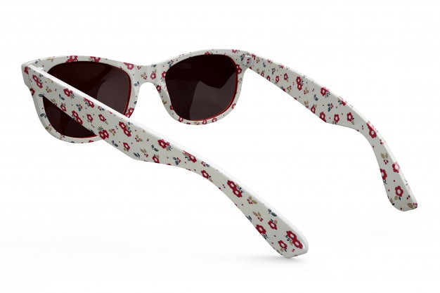 Free Colorful Sunglasses Mockup Psd