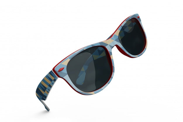 Free Colorful Sunglasses Mockup Psd