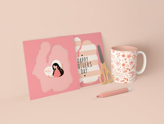 Free Composition For Mother'S Day With Scene Creator Psd