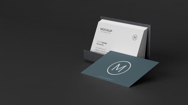 Free Composition Of Business Card Mock-Up Psd