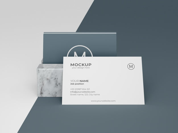 Free Composition Of Business Card Mock-Up Psd