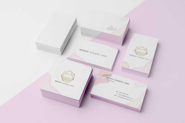 Free Composition Of Mock-Up Business Card Psd