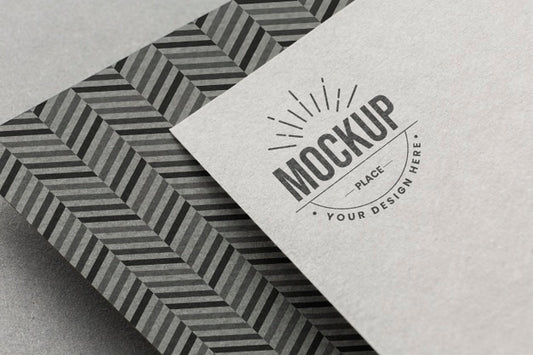 Free Composition With Company Branding Card Mock-Up Psd