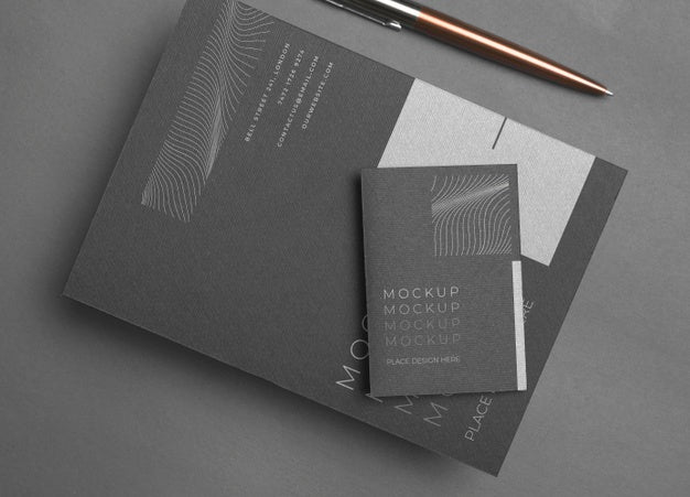 Free Corporation Stationery Mock-Up Assortment Psd