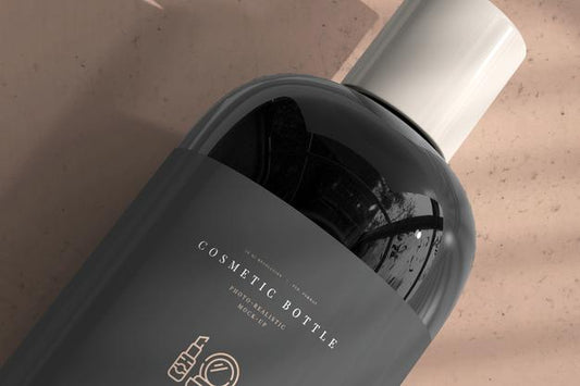 Free Cosmetic Bottle Mockup Psd