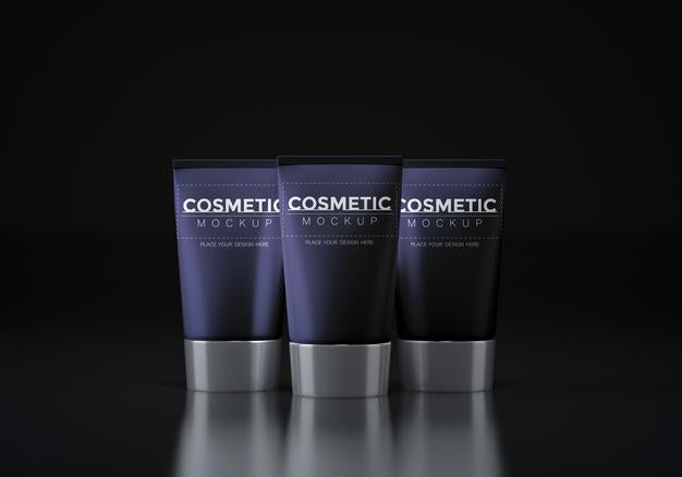 Free Cosmetic Packaging Mockup Psd