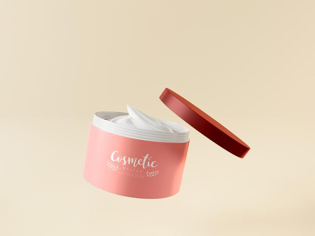 Free Cosmetic Product Packaging Mockup Psd