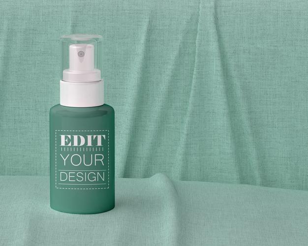 Free Cosmetic Product Packaging Mockup Psd