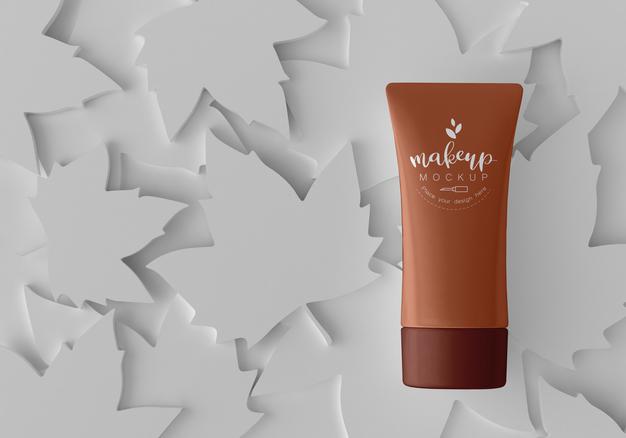 Free Cosmetic Product Packaging Mockup Psd