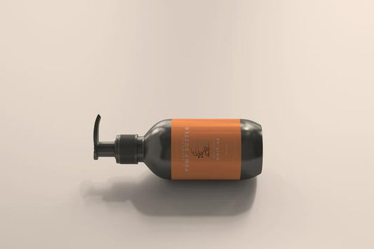 Free Cosmetic Spray Bottle Mockup Psd