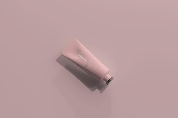 Free Cosmetic Tube Mockup Psd