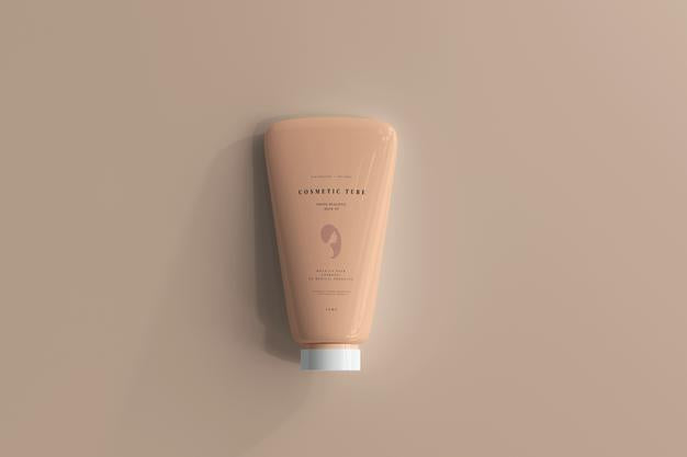 Free Cosmetic Tube Mockup Psd