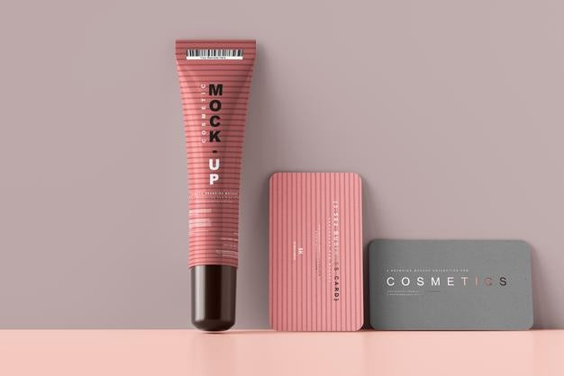 Free Cosmetic Tube Mockup Psd