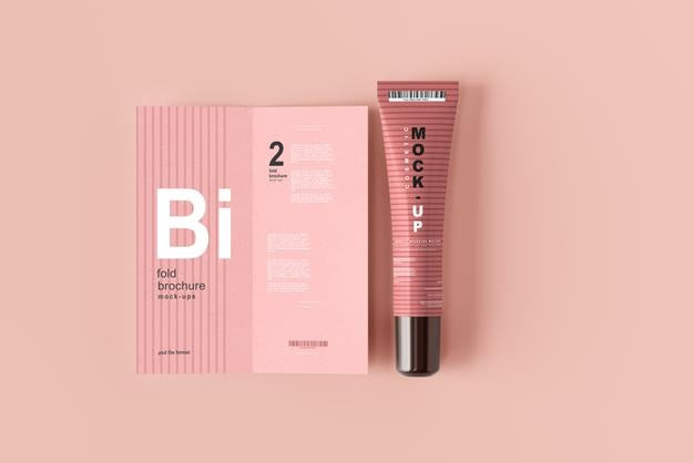 Free Cosmetic Tube Mockup Psd