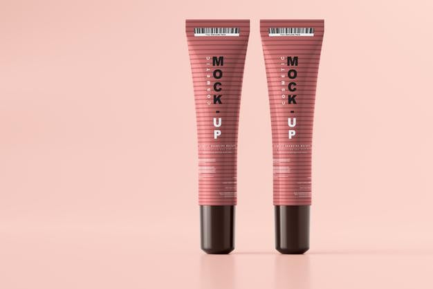 Free Cosmetic Tube Mockup Psd