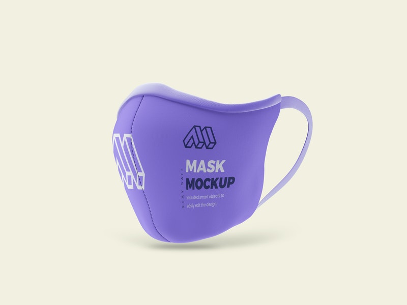 Free Covid 19 Mask Psd Mockup