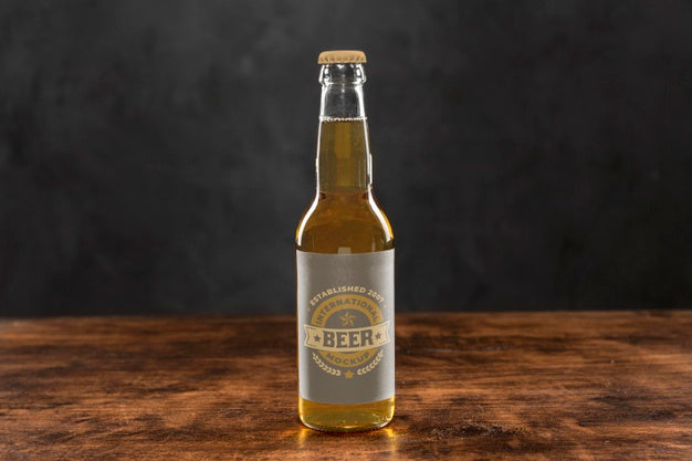 Free Craft Beer Concept Mock-Up Psd