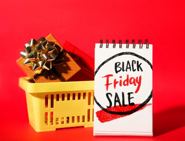 Free Creative Black Friday Mockup Psd