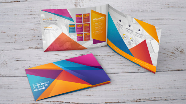 Free Creative Brochure Mockup Presentation Psd